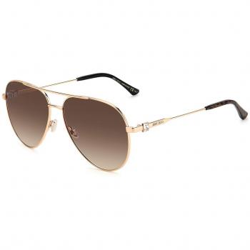 Jimmy Choo Aviator Womens Gold Copper Brown Gradient OLLY/S Metal