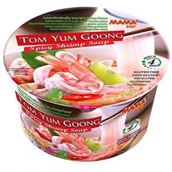 Tazón de Sopa MAMA Tom Yum Goong con Camarones 70 g