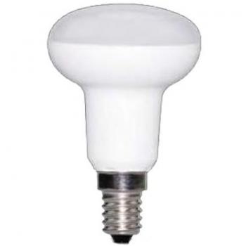 Bombilla de alta potencia LED R‑50 7 W, acabado blanco, base E14