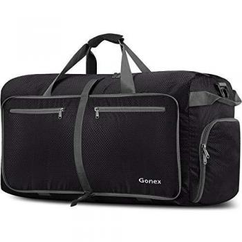 Gonex Urlaubs‑Duffel 80 L – Schwarz