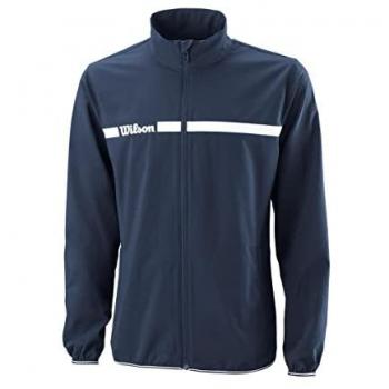 Wilson Herren-Trainingsjacke M Team II Woven – Schwarz S
