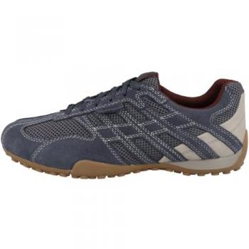 Men’s Geox Snake Original Light Avio Sneakers, Blue, UK 9 (US 10)