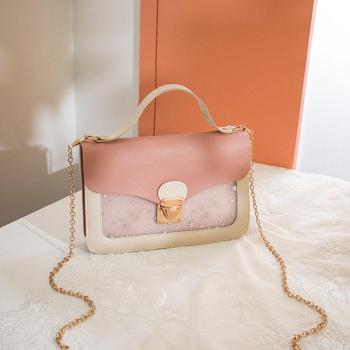 Sac messager à bandoulière pour femmes avec motif étoilé en sequins
