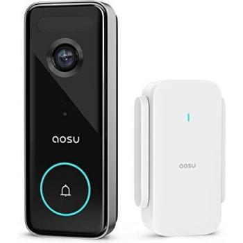 AOSU WiFi Homebase Wireless Video Doorbell Camera