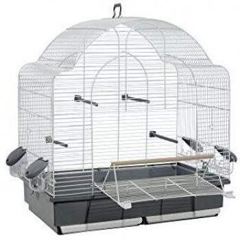 Jaula Agapornis Grande Crema Voltrega