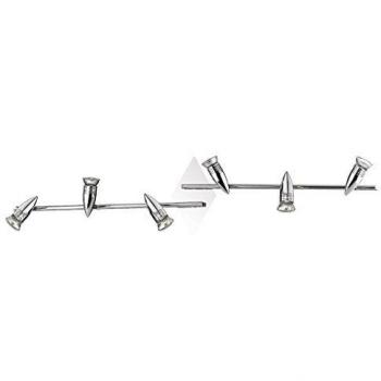 Ideal Lux Alfa PB6 Cromo Gu10 50W Cromo Lampada da Soffitto per Esterni