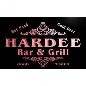 HARDEE Familienbar Neonlicht für Heim, Grill & Bier