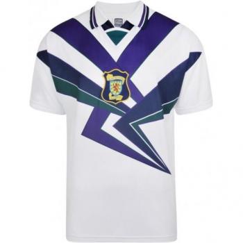 Scotland 1996 Retro European Championship Blueaway T-Shirt