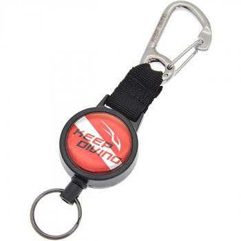 Diving Key Ring with Wire Rope