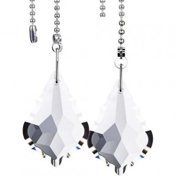 Crystal Pull Chain Extension with Connector