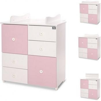 Lorelli Schrank mit 2 Türen und 4 Schubladen