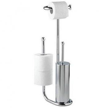 WENKO Chrom‑Standard-WC Universalo mit Papier