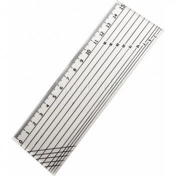 15cm Patchwork Ruler with Multi-Purpose Sewing Foot