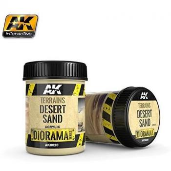 Peinture Diorama Sable désert AK Interactive 250 ml