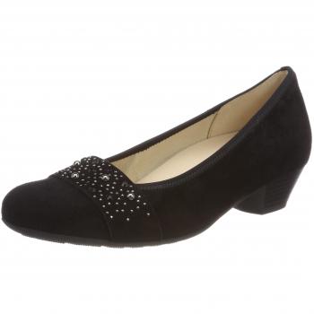 Gabor Schuhe Damen Comfort Basic Pumps, Schwarz, 38 EU