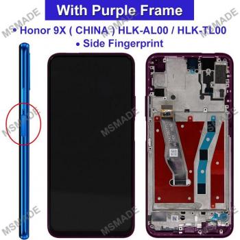 Repuesto: LCD 6,59” + Montaje Digitalizador Táctil Honor 9X