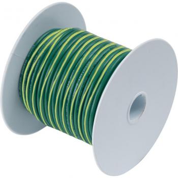 Ancor 10 AWG Green/Yellow Stripe Tinned Copper Wire