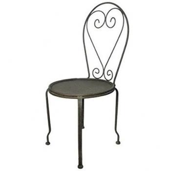 Silla Garden Vintage Menorca – Metal 41 cm × 41 cm × 43 cm, Asiento 42 cm