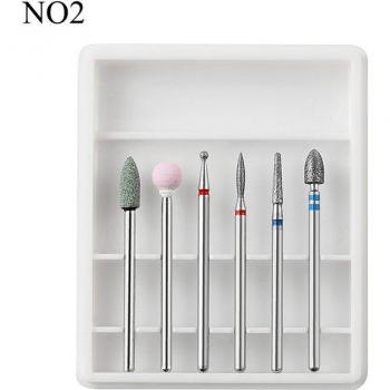 9-Type Nail Milling Cutter Set