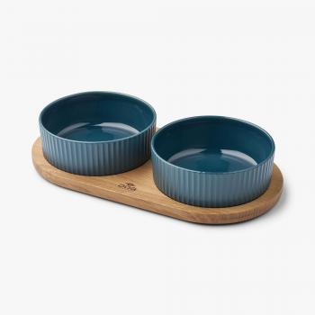 Eik & Petrol Blauw Reep – Dog Copenhagen Kronborg (Groot)