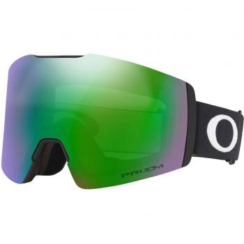 Maschera Oakley Fall Line M in Nero Matto, Lente Prizm Snow Jade Iridio