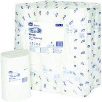 Tork White Wiping Paper Plus MiniCentrefeed Roll 2-Ply (Pack of 12) [SCA70079]
