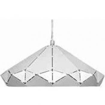 Lampadario In Metallo Bianco Nevola
