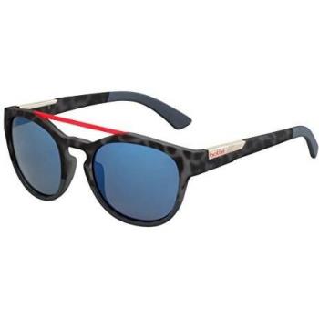 Unisex Bollé Boxton Adulto Occhiali da Sole Black Tortoise Red Soft M