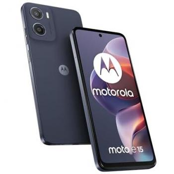 Motorola Moto E15 Dual SIM 6.67 Android 14 Go Edition 4G USB Type-C 2GB RAM 64GB Storage 5200mAh Battery Denim Blue