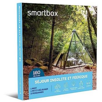 Coffret cadeau SmartBox Séjour Insolite et Féérique