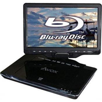 Black Avox 10″ Blu‑Ray Player (APBD-1080HK)