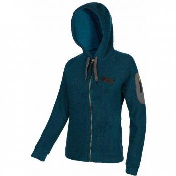 Trangoworld Femme Gower Moroccan Blue Hoodie