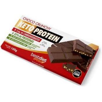 Proteína Crunchy Chocolate Keto en Tableta – 100 g