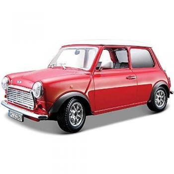 Modellino Burago 1/24 Mini Cooper 1969 Verde 22011