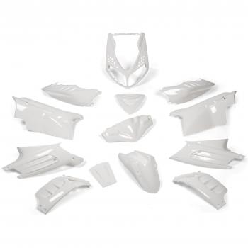 Kit de personnalisation Peugeot Speedfight 2 Blanc 13 pièces