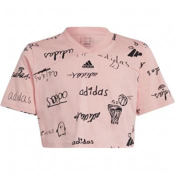 Adidas Love Cropped Shirt pour Femmes