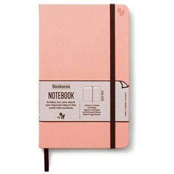 Bookaroo Blush A5 Notebook with Elastic Band