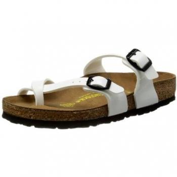 Birkenstock Mayari, Women's Sandals, White (Weiss Lack)