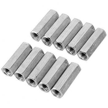 Threaded Bar Rod Studding Hex Nut Set (10pcs)
