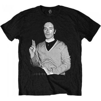 Unisex Peace T-Shirt von PIL XL schwarz