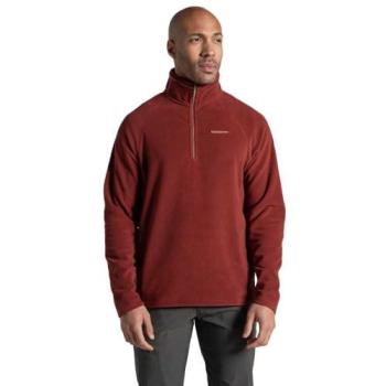 Craghoppers Men's Corey VI Half Zip Fleece – Red Jasper