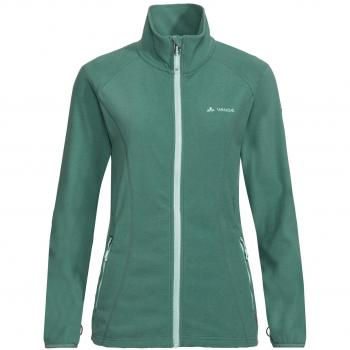 Leichte Vaude Sunbury Fleecejacke für Damen – Nickel Green, Größe 38