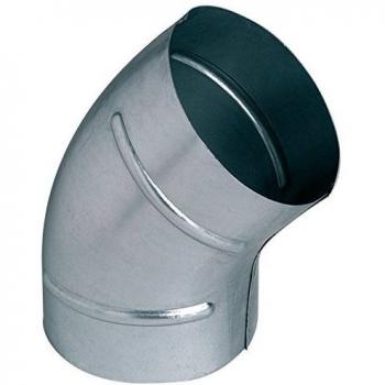Gomito Angolo 45° per VMC Ø125 Zincato