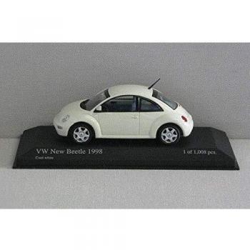 New Beetle 1998 1:43 modello VW bianco Minichamps