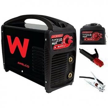 Macchina per saldare a elettrodo MMA con inverter Awelco Plus 210