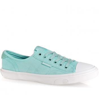 Superdry Damen Low PRO Sneaker, Türkis, Soft Mint C31