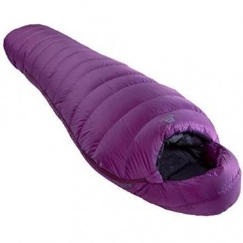 Mountain Equipment Glacier 450 Long Schlafsack für Damen, Foxglove, 185 cm