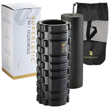Elite Tomaj 2‑in‑1 Faszienrolle, 33×14×14 cm – Capital Sports