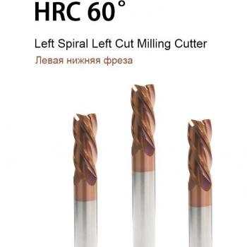 Fresa de 4 Flújulas Espiral Carburo – Corte Preciso 2‑12 mm