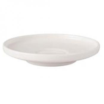 Espresso Blanc : Soucoupes 6 pièces, modèle Afina par Villeroy & Boch